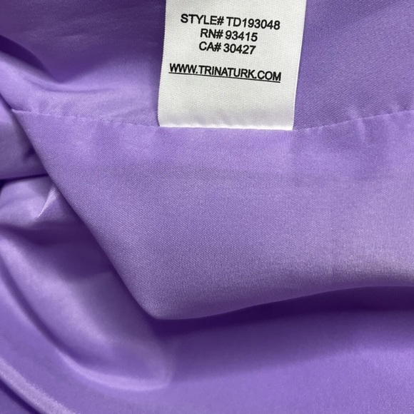 Trina Turk Trina Turk Women's Cameron Flutter Cap Sleeve Dress. - Picture 4 of 8